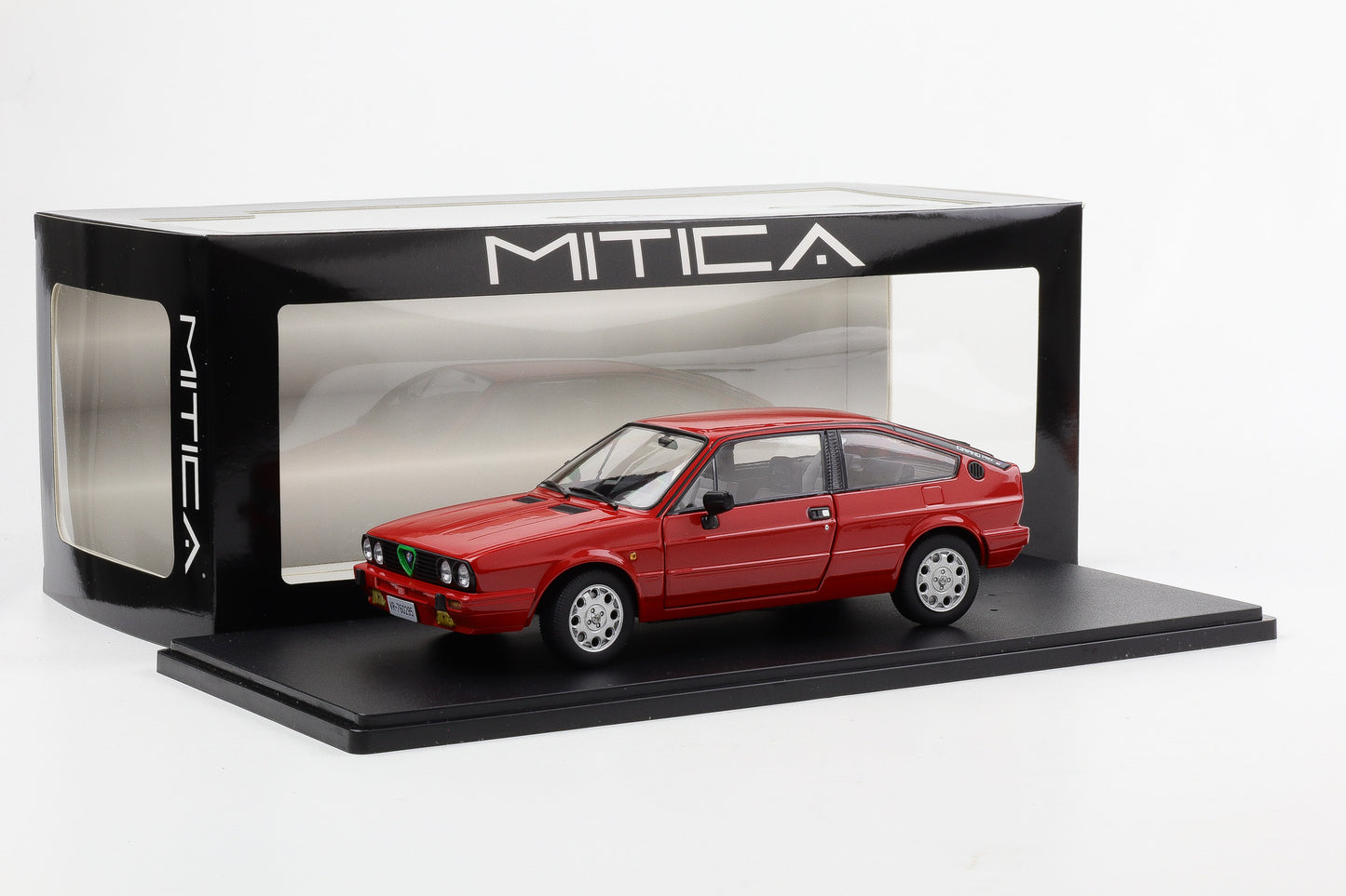 1:18 Mitica Alfa Romeo Sprint 1.5 Quadrifoglio verde grand prix 1986 rosso alfa