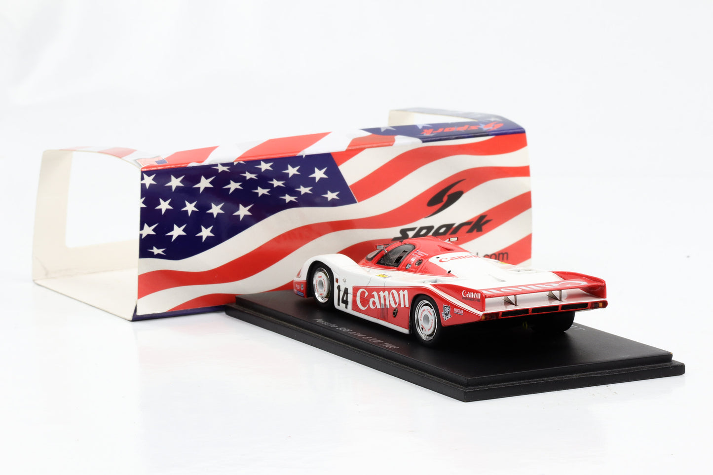 1:43 Porsche 956 Canon #14 8th Le Mans 1983 J. Lammers J. Palmer. R. Lloyd Spark