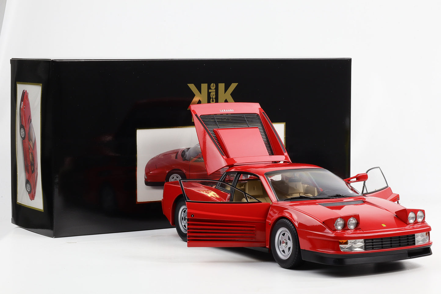 1:12 KK-Scale 1:12 Ferrari Testarossa Monospeccio 1984 red KKDC120204