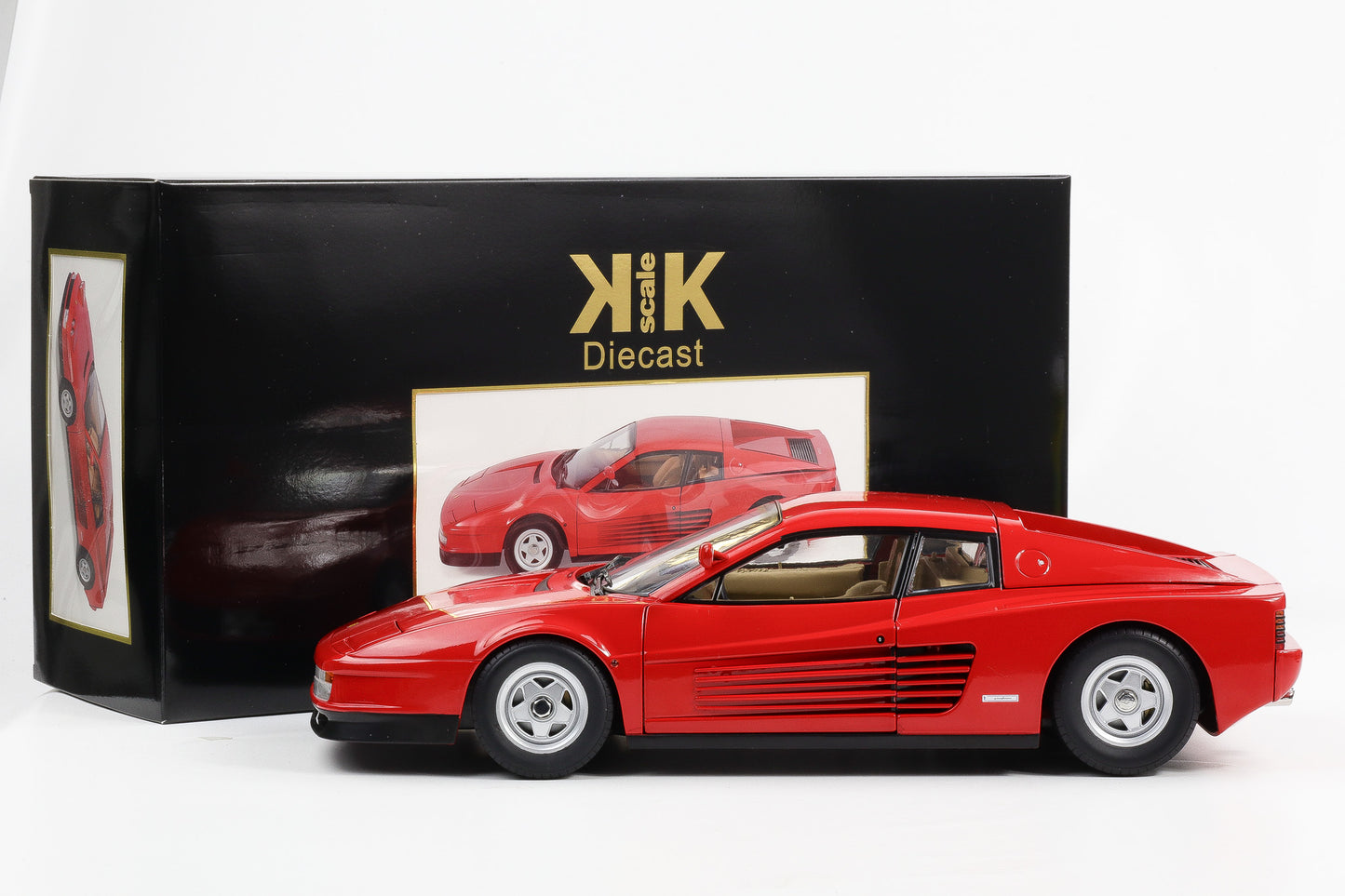 1:12 KK-Scale 1:12 Ferrari Testarossa Monospeccio 1984 red KKDC120204