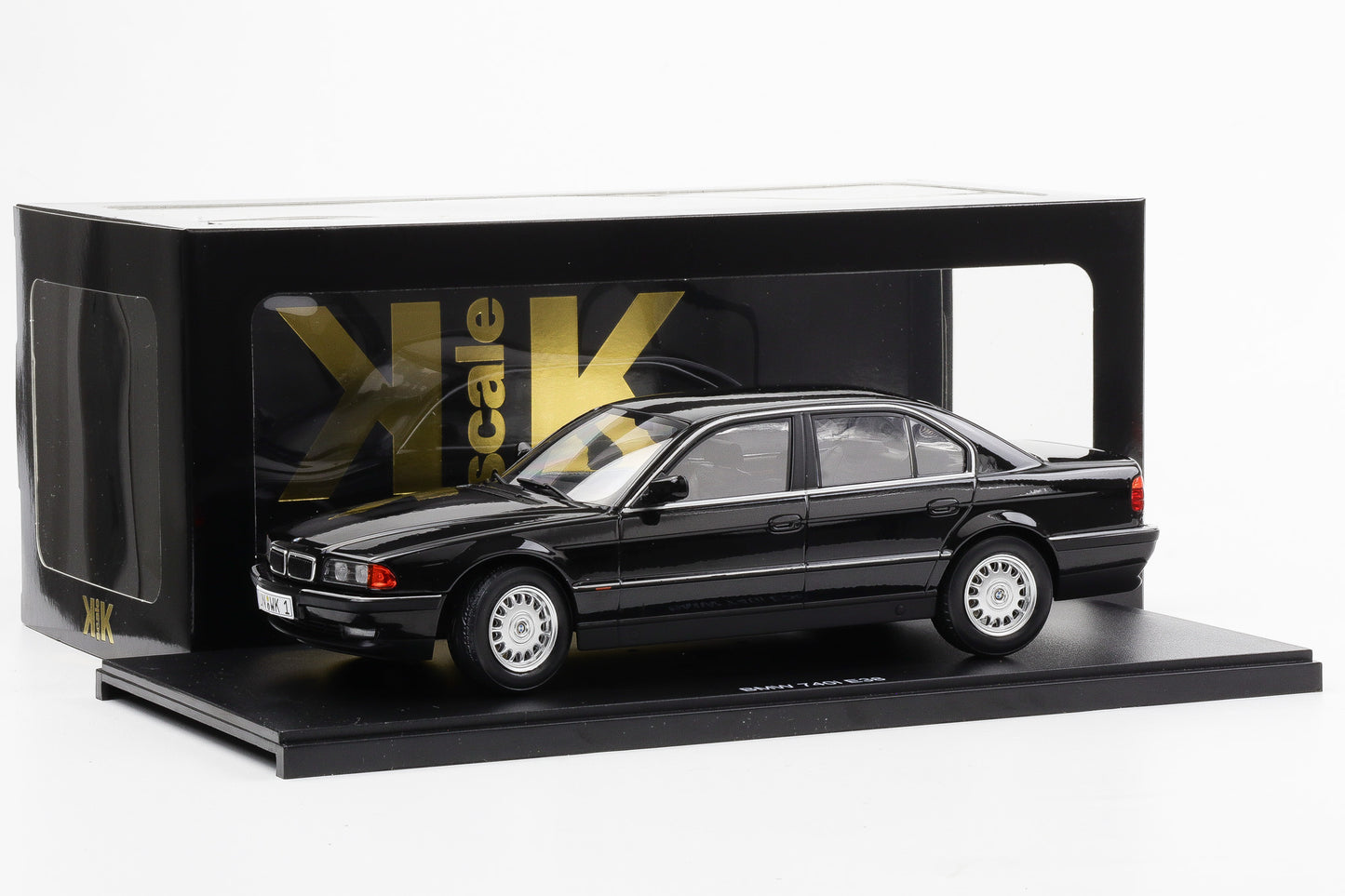1:18 kk Scale BMW 740i E38 Serie 1 1994 schwarz metallic Diecast KKDC180366