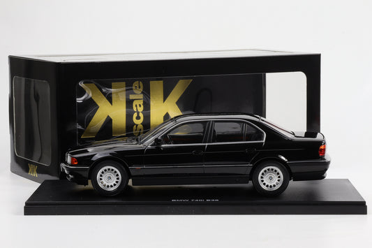1:18 kk Scale BMW 740i E38 Serie 1 1994 schwarz metallic Diecast KKDC180366