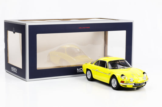 1:18 Renault Alpine A110 1600S 1971 gelb Norev 185305