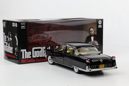 1:18 Greenlight Der Pate The Godfather 1955 Cadillac Fleetwood Series 60 schwarz Moviecar