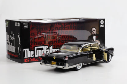 1:18 Greenlight Der Pate The Godfather 1955 Cadillac Fleetwood Series 60 schwarz Moviecar