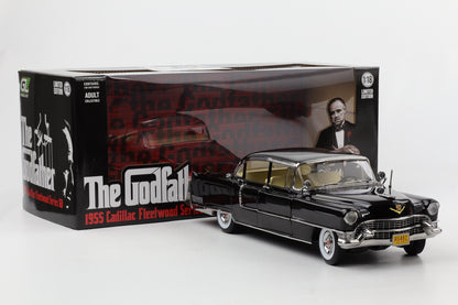 1:18 Greenlight Der Pate The Godfather 1955 Cadillac Fleetwood Series 60 schwarz Moviecar