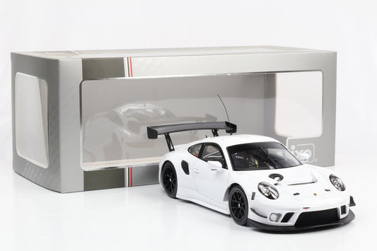 1:18 Porsche 911 GT3 R 2019 Plain Body Version weiß IXO diecast