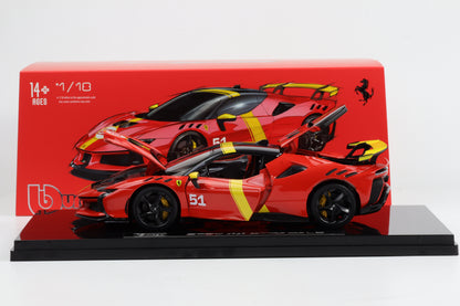1:18 BBURAGO SF90 XX #51 24h LeMans Sieger Design 2024 with SHOWCASE