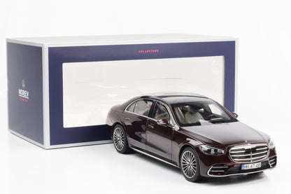 1:18 Mercedes-Benz S-Klasse AMG Line W223 2021 rot metallic Norev 183804