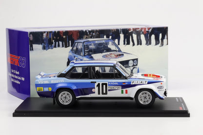 1:18 Werk83 Fiat 131 Abarth #10 Winner Rallye Monte Carlo 1980 Röhrl Geistdörfer