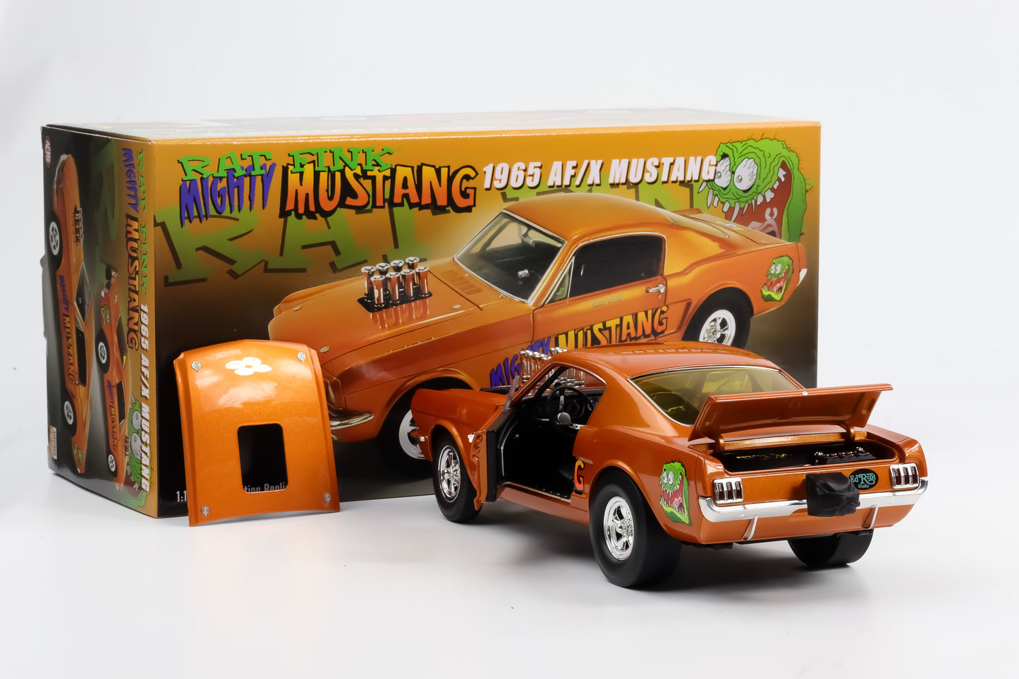 1:18 ACME Ford Mustang AF/X Rat Fink Mighty Mustang 1965 A1801860