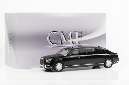 1:18 Aurus Senat State Limousine black CMF 18140 Resin