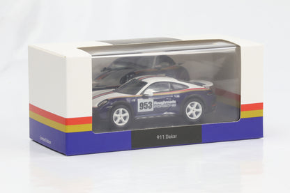 1:43 Porsche 911 992 4x4 Dakar Roughroads #953 rothmans blue WAP dealer