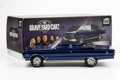 1:18 Greenlight  Greenlight Plymouth Belvedere Gtx Cabriolet Graveyard Carz 1967