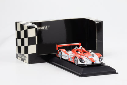 1:43 Minichamps Porsche RS Spyder ALMS 12h Sebring 2008 Theys Lienhard Lammers