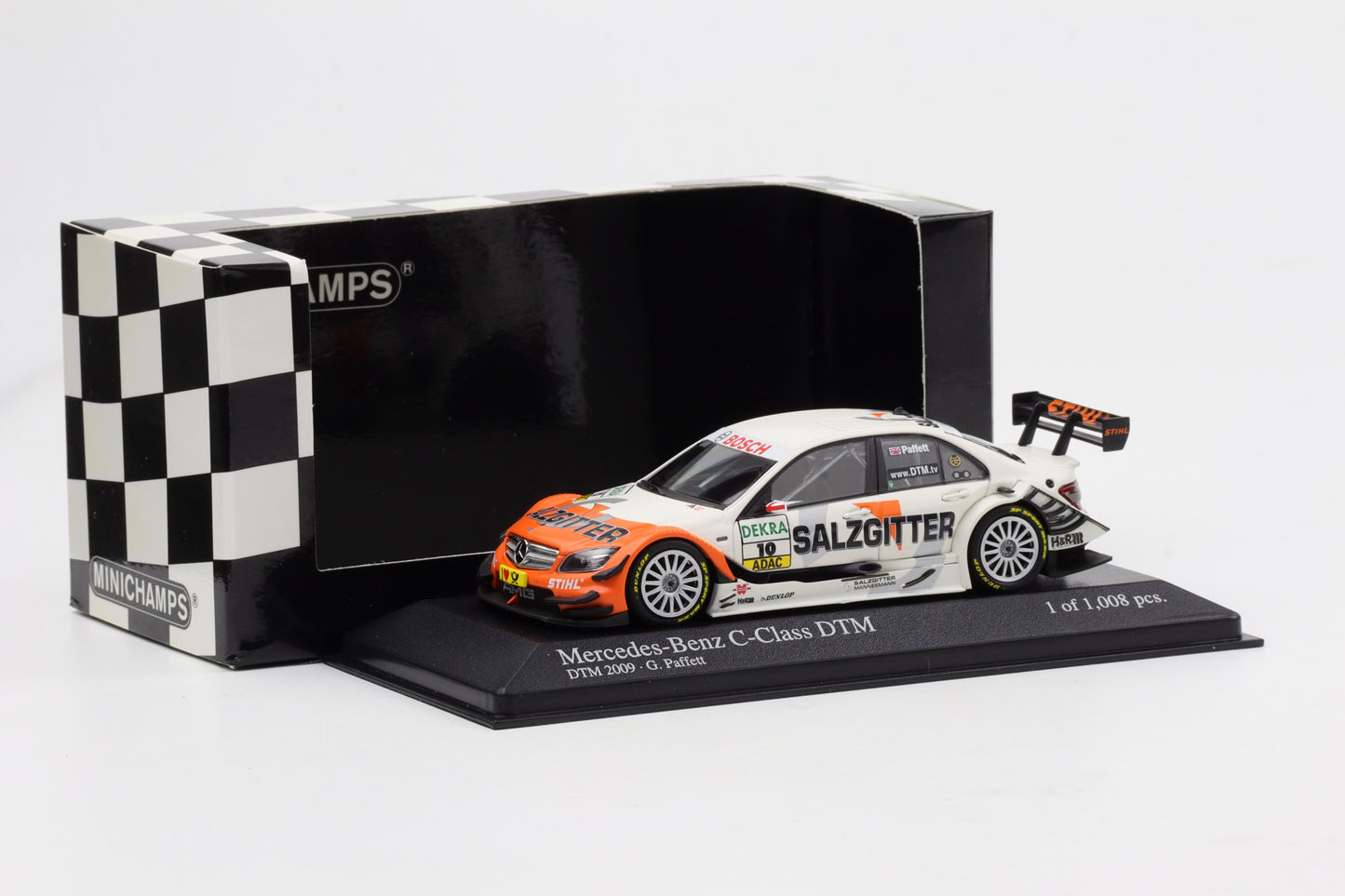 1:43 Minichamps Mercedes-Benz C-Class DTM 2009 Team AMG-Mercedes G. Paffett