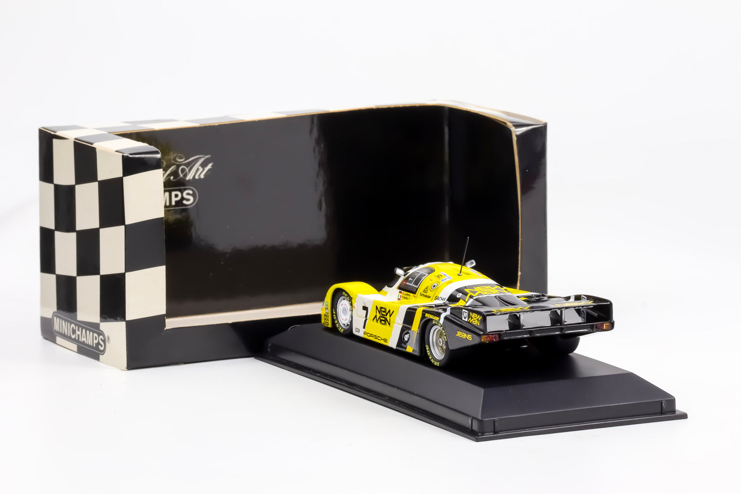 1:43 Minichamps Porsche 956L 1st Le Mans 1985 #7 Ludwig Winter Barilla