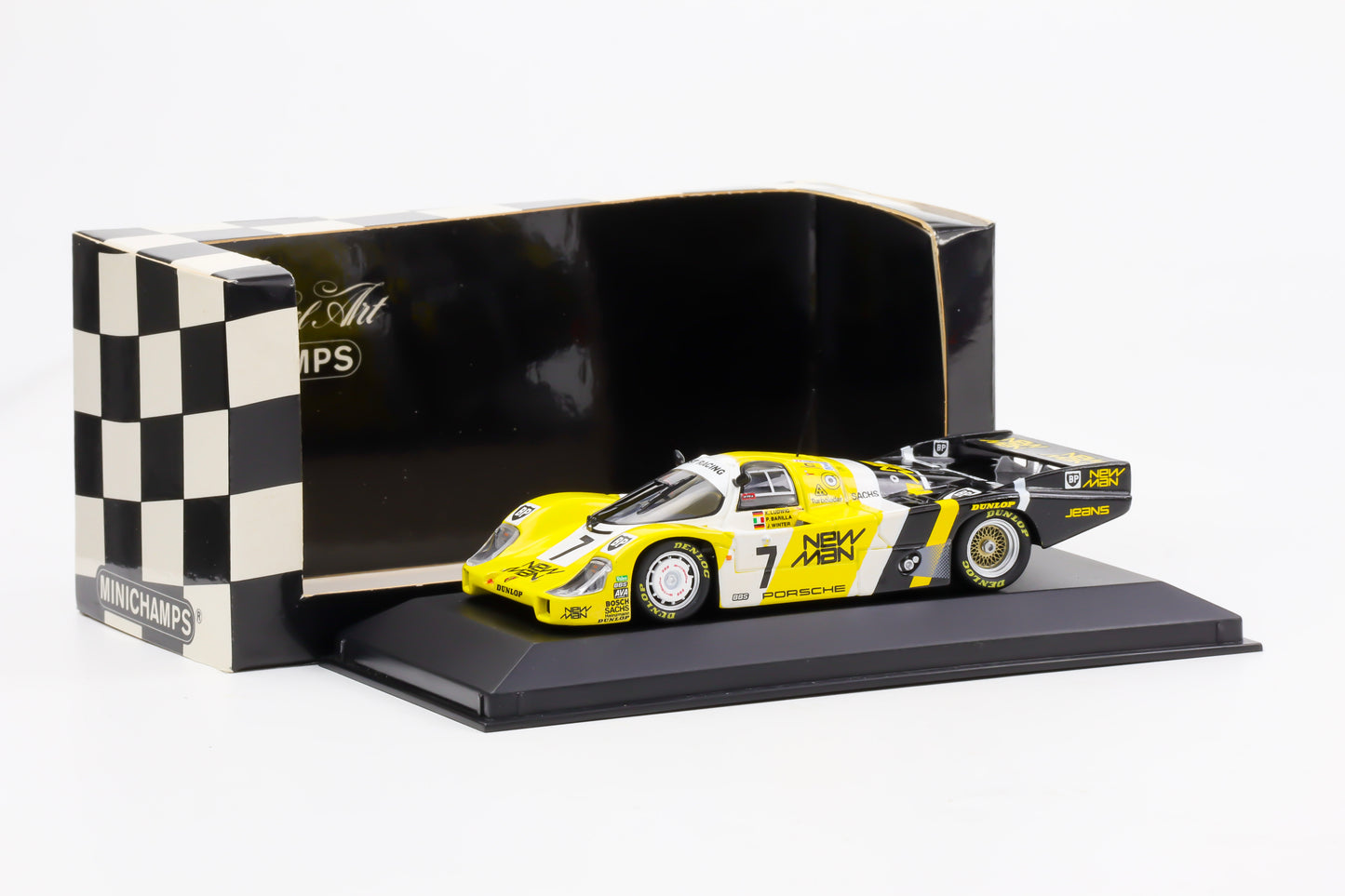1:43 Minichamps Porsche 956L 1st Le Mans 1985 #7 Ludwig Winter Barilla
