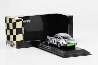 1:43 Minichamps Porsche 911 Carrera RSR 3.0 6h Vallelunga 1973 GT Class Winners