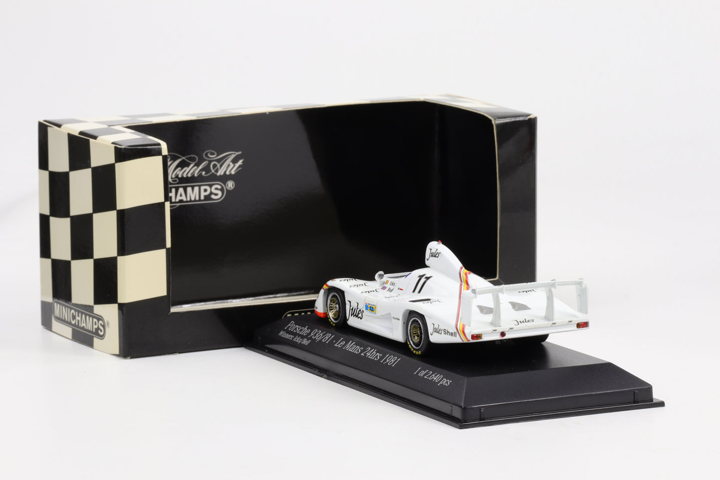 1:43 Minichamps Porsche 936/81 24h Le Mans 1981 #11 Winner Ickx Bell