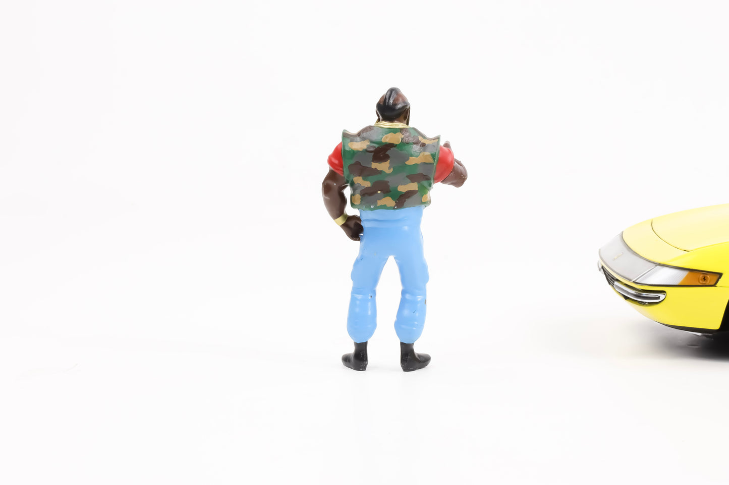 1:18 Cartrix Cartrix Figur Mr.T A-Team Baracus Movie Diorama Figuren