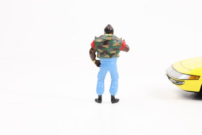 1:18 Cartrix Cartrix Figur Mr.T A-Team Baracus Movie Diorama Figuren