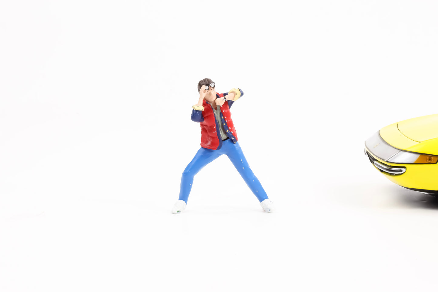 1:18 Triple9 Marty McFly Zurück in die Zukunft Movie Diorama Figuren