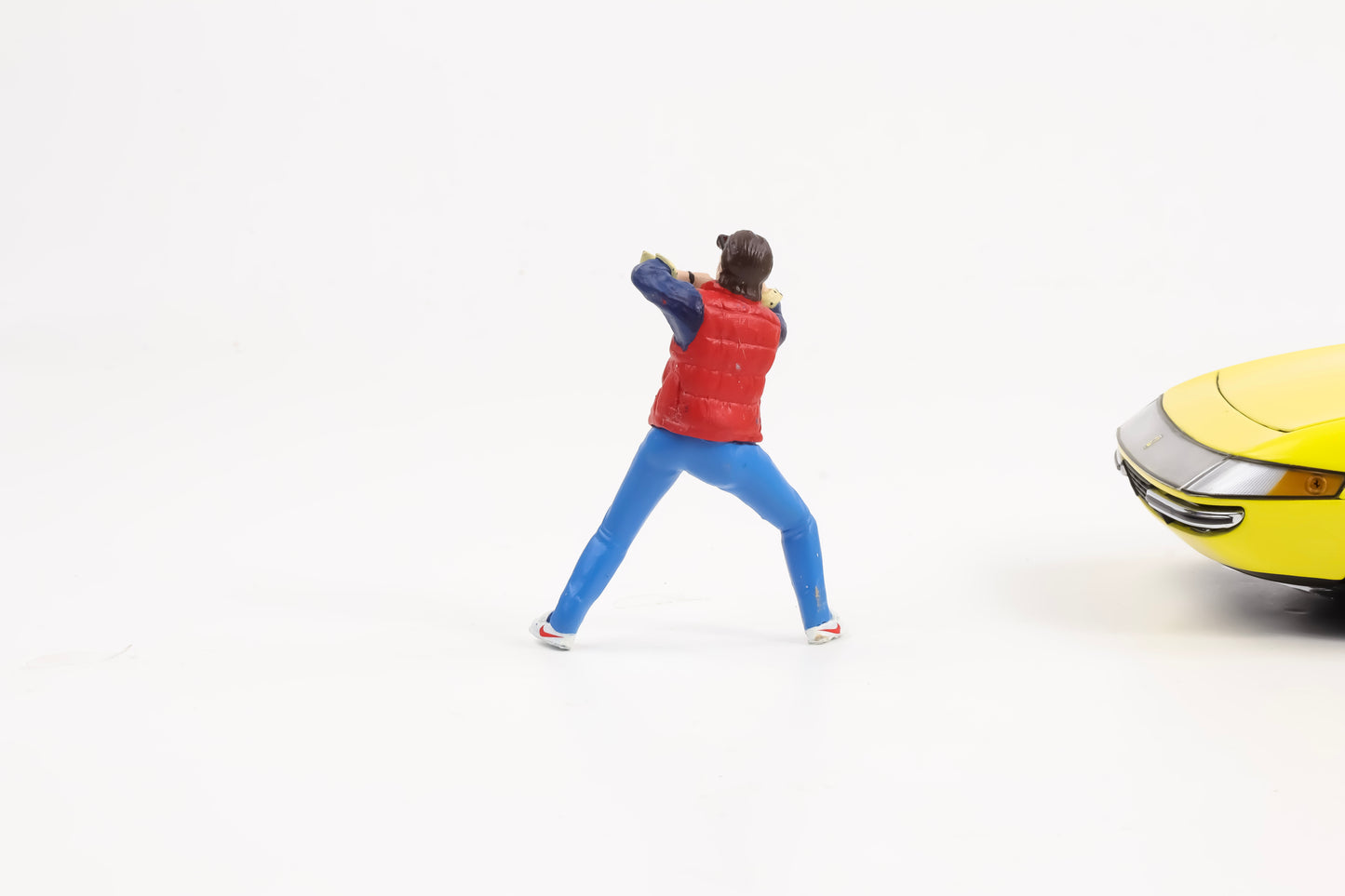 1:18 Triple9 Marty McFly Zurück in die Zukunft Movie Diorama Figuren