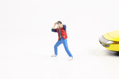 1:18 Triple9 Marty McFly Zurück in die Zukunft Movie Diorama Figuren