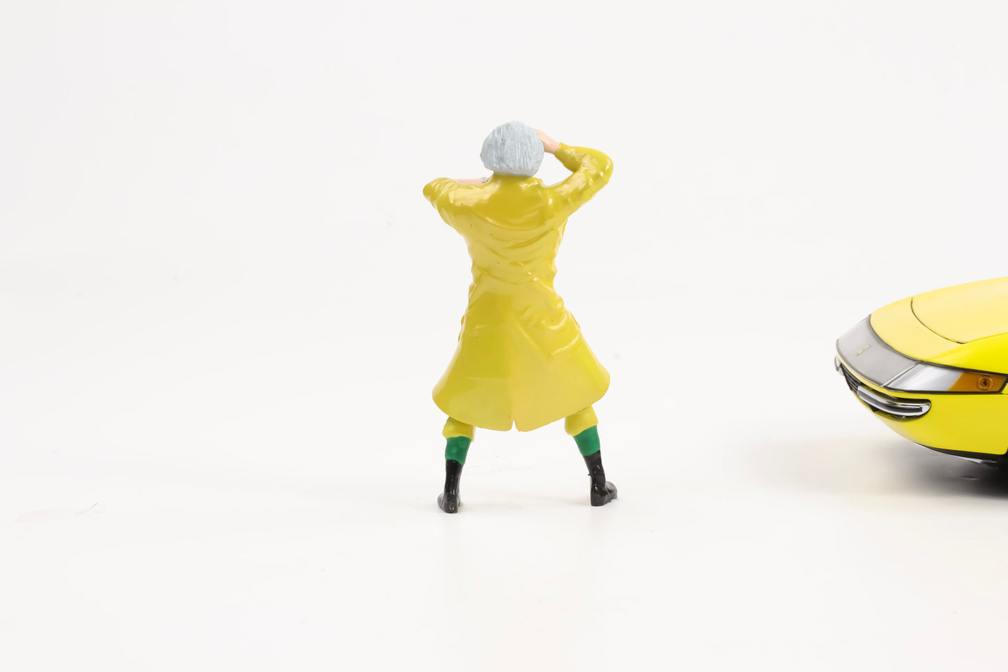 1:18 Triple9 Figur Dr. Emmett Brown Back to the Future Movie Diorama Figuren