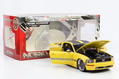 1:18 Mustang Cesam by Parotech 2007 gelb Norev 182700 diecast