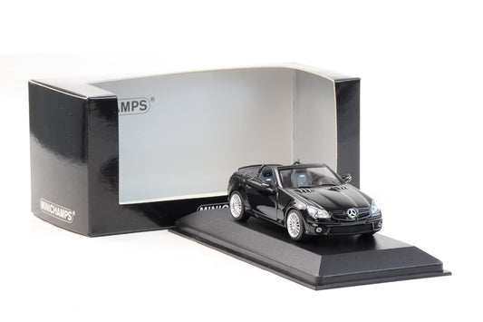 1:43 Minichamps Mercedes-Benz SLK 55 AMG R171 2005 Black 400 033171