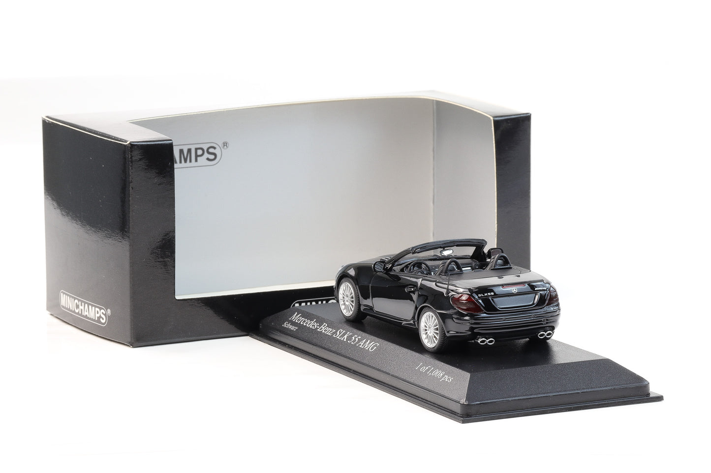 1:43 Minichamps Mercedes-Benz SLK 55 AMG R171 2005 Black 400 033171