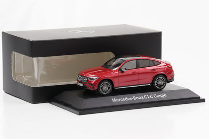 1:43 Mercedes-Benz GLC Coupe C254 AMG Line Patagonienrot iScale DEALER