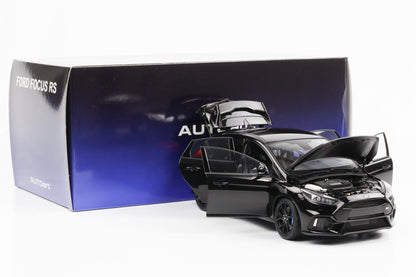 1:18 Ford Focus RS 2016 shadow black Autoart 72952 NEU OVP