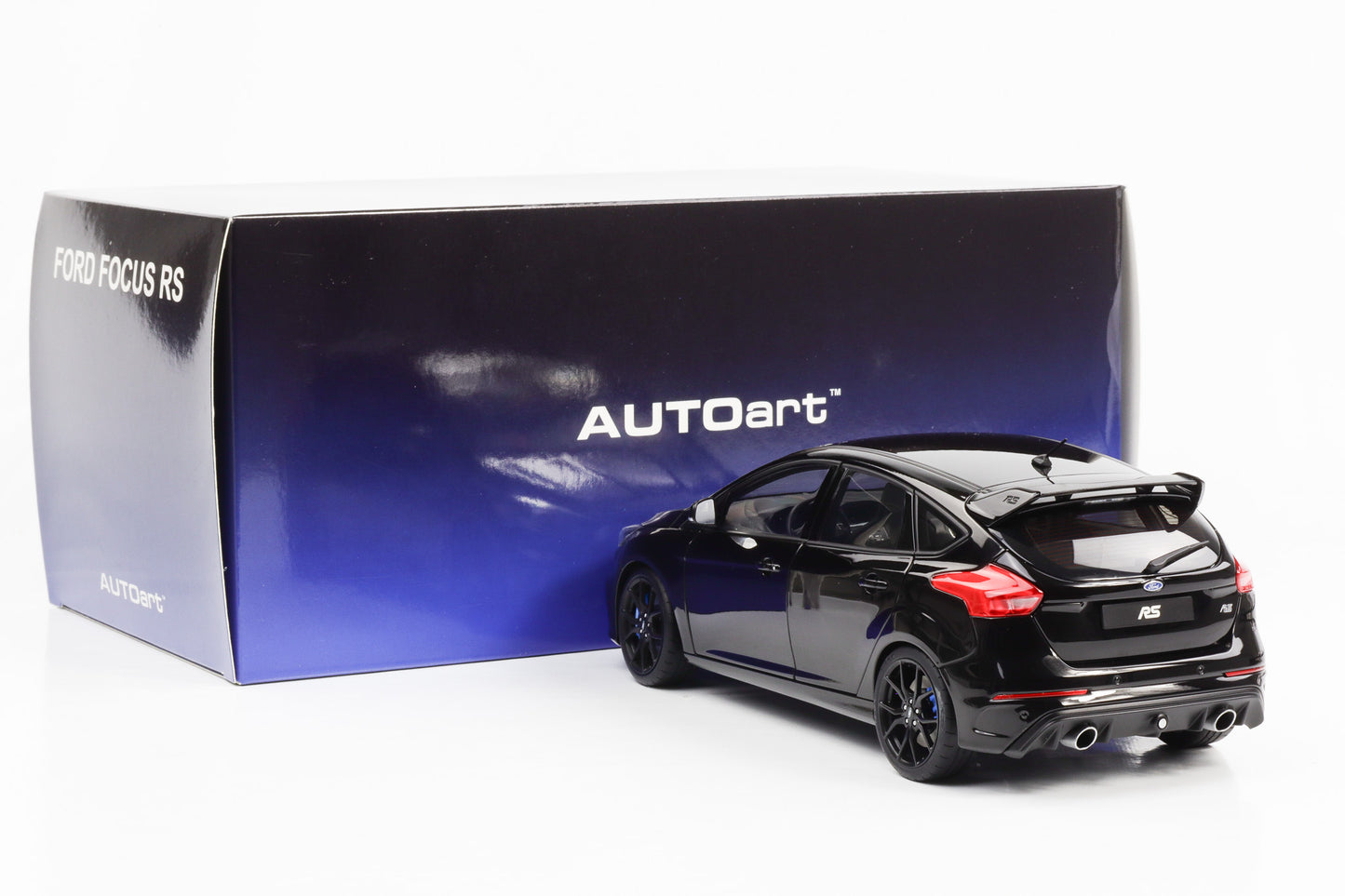 1:18 Ford Focus RS 2016 shadow black Autoart 72952 NEU OVP