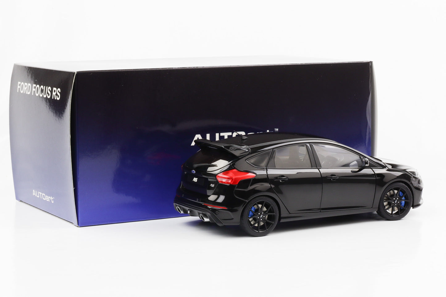 1:18 Ford Focus RS 2016 shadow black Autoart 72952 NEU OVP