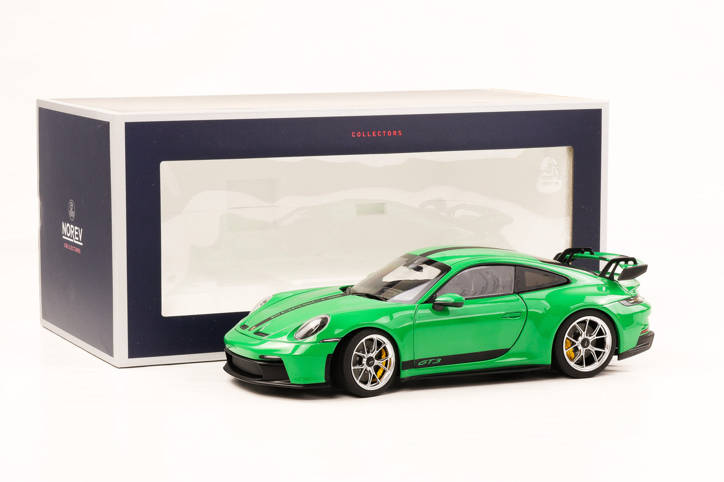 1:18 Norev Porsche 911 992 GT3 grün opening grüner Streifen mit Schrift 2021 187601