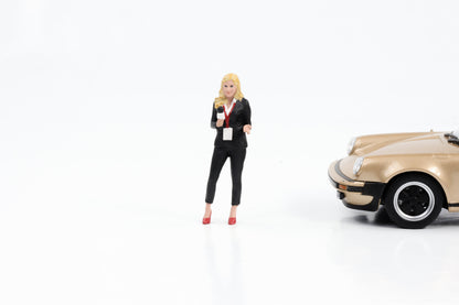 Figura 1:18 conduttrice di notizie in onda Susan Fairway Diorama americano Figura 1