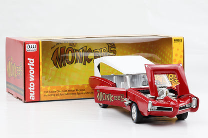 1:18 AutoWorld Pontiac GTO Cabrio Monkeemobile Movie Monkees 1966 -AWSS144/06