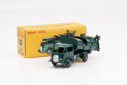Dinky Toys Atlas Ford Benne a Ordures LKW grün 25 V Müllwagen Repro