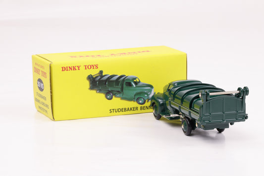 Dinky Toys Atlas Studebaker Benne a Ordures LKW Prototype grün 25 VS