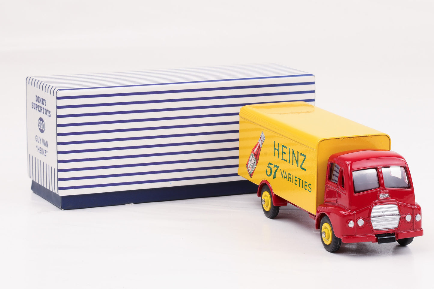 Dinky Toys Atlas Lastwagen Guy Van LKW Kasten Heinz Ketchup 920 Repro