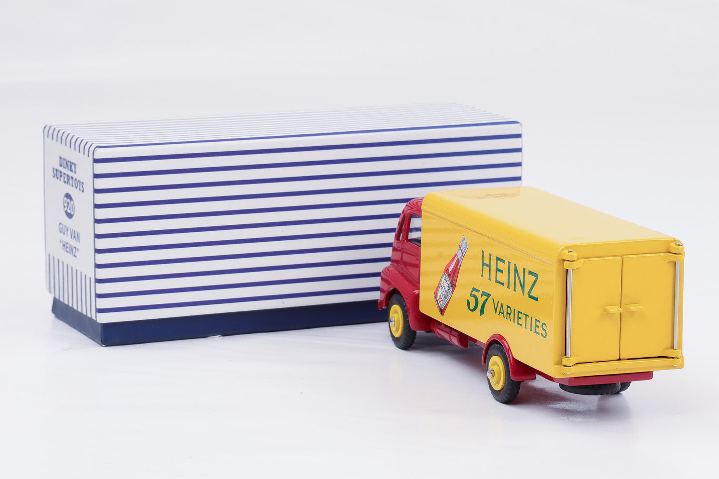 Dinky Toys Atlas Lastwagen Guy Van LKW Kasten Heinz Ketchup 920 Repro