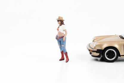 1:24 Figur The Western Style I Cowgirl Kelly American Diorama Figur 1