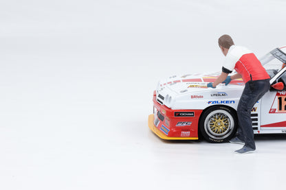 1:18 Figur Race Crew Pit Stop Mechaniker Figuren American Diorama 19006 #6