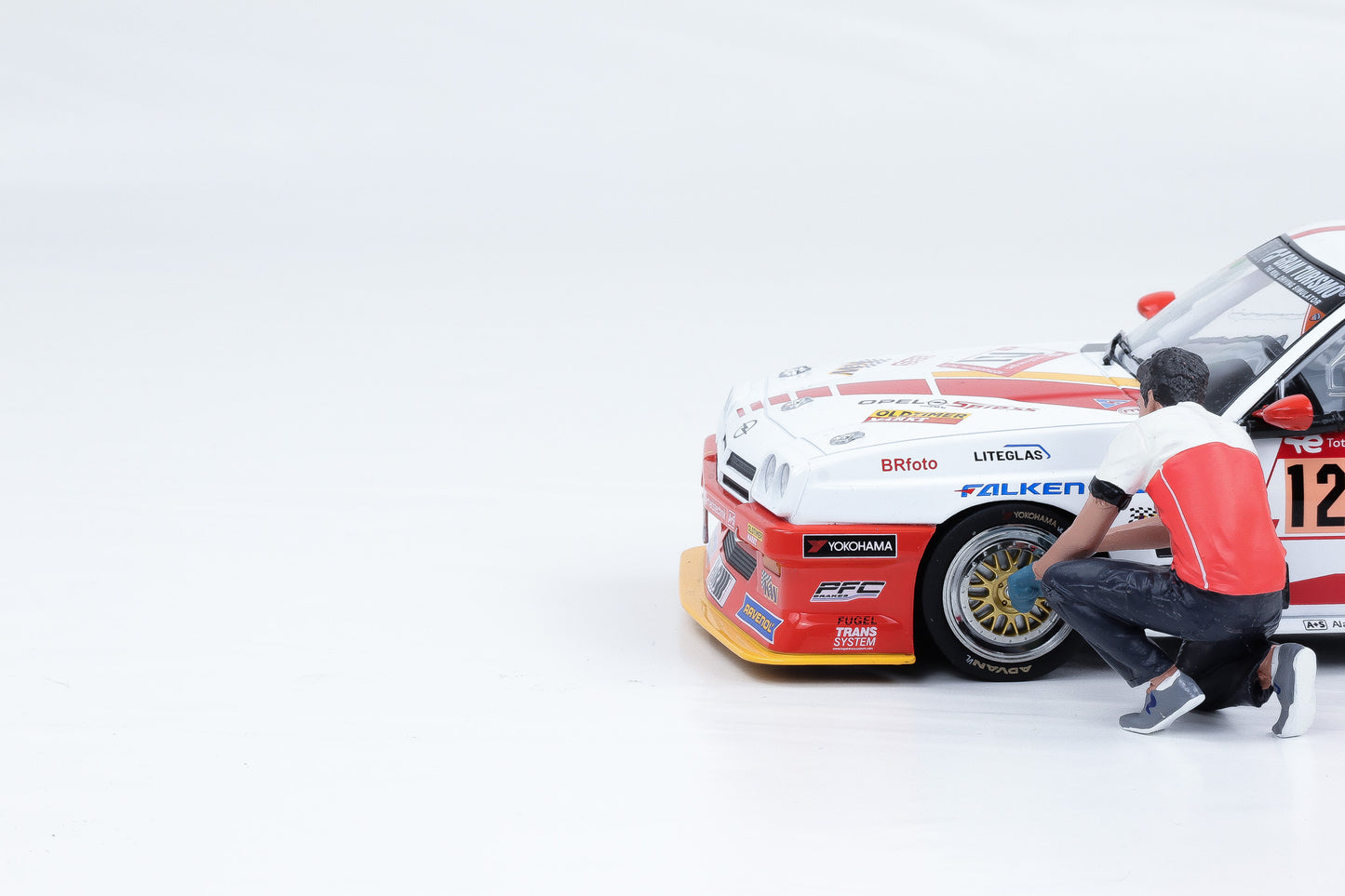 1:18 Figur Race Crew Pit Stop Mechaniker Figuren American Diorama 19005 #5