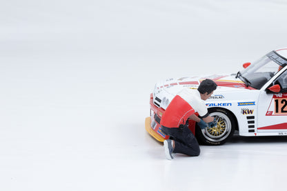 1:18 Figur Race Crew Pit Stop Mechaniker Figuren American Diorama 19005 #5