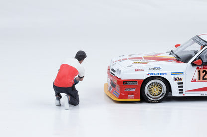 1:18 Figur Race Crew Pit Stop Mechaniker Figuren American Diorama 19005 #5