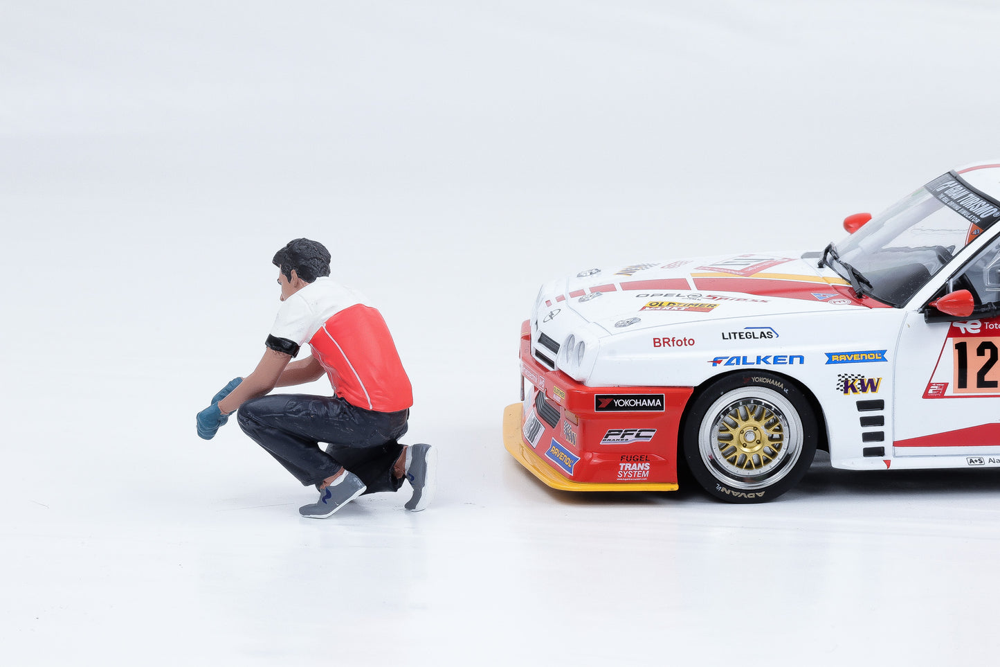 1:18 Figur Race Crew Pit Stop Mechaniker Figuren American Diorama 19005 #5